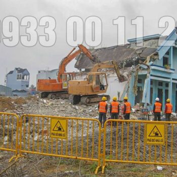 Phá dỡ nhà cũ Bình Dương