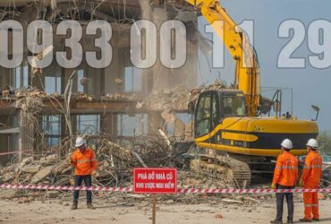 Phá dỡ nhà cũ tại Biên Hòa Đồng Nai