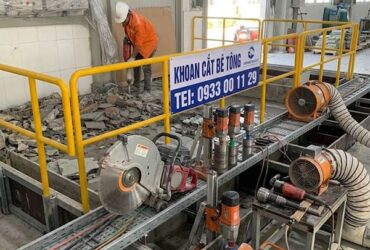 Khoan Cắt Bê Tông KCN Lộc An – Bình Sơn: Dịch Vụ Nhanh, An Toàn, Đúng Tiến Độ
