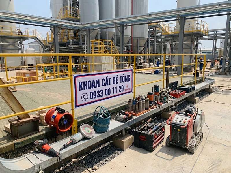 BẢNG GIÁ KHOAN CẮT BÊ TÔNG CẬP NHẬT MỚI NHẤT VỚI NHIỀU ƯU ĐÃI