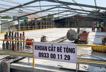 Khoan Cắt Bê Tông KCN Xuân Lộc