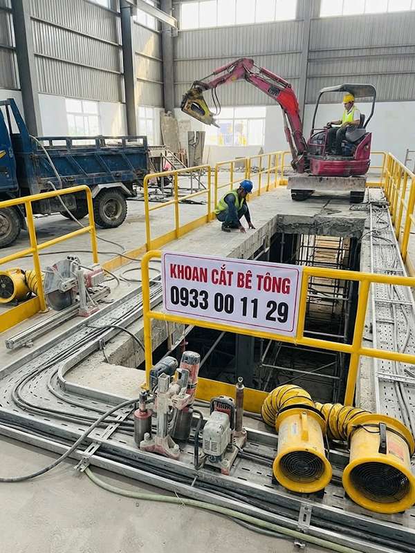 Khoan Cắt Bê Tông Vũng Tàu Giá Rẻ